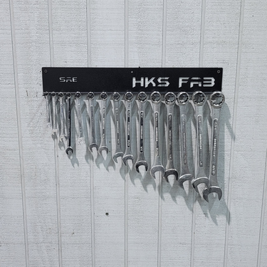 SAE Wrench Organizer Rack – Wall or Cart Mount